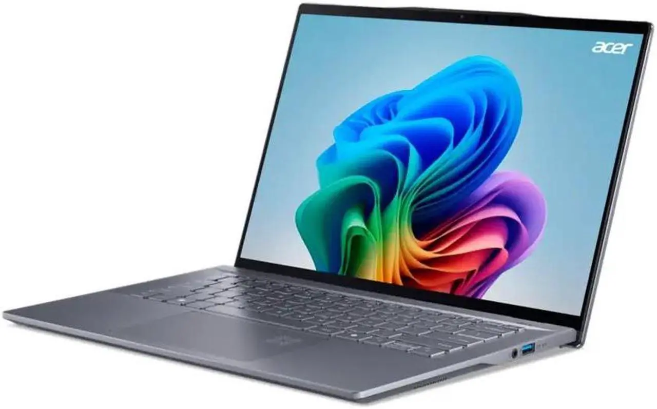 Alt view image 4 of 7 - Acer Swift 14 AI Copilot+ PC -14.5" 2.5K Touch Screen| Qualcomm Oryon| 16GB DDR5X + 1TB SSD| Qualcomm Adreno GPU| Wi-Fi 7| W11 Home - Excellent Recertified with 1 Year Acer Manufacturer Warranty