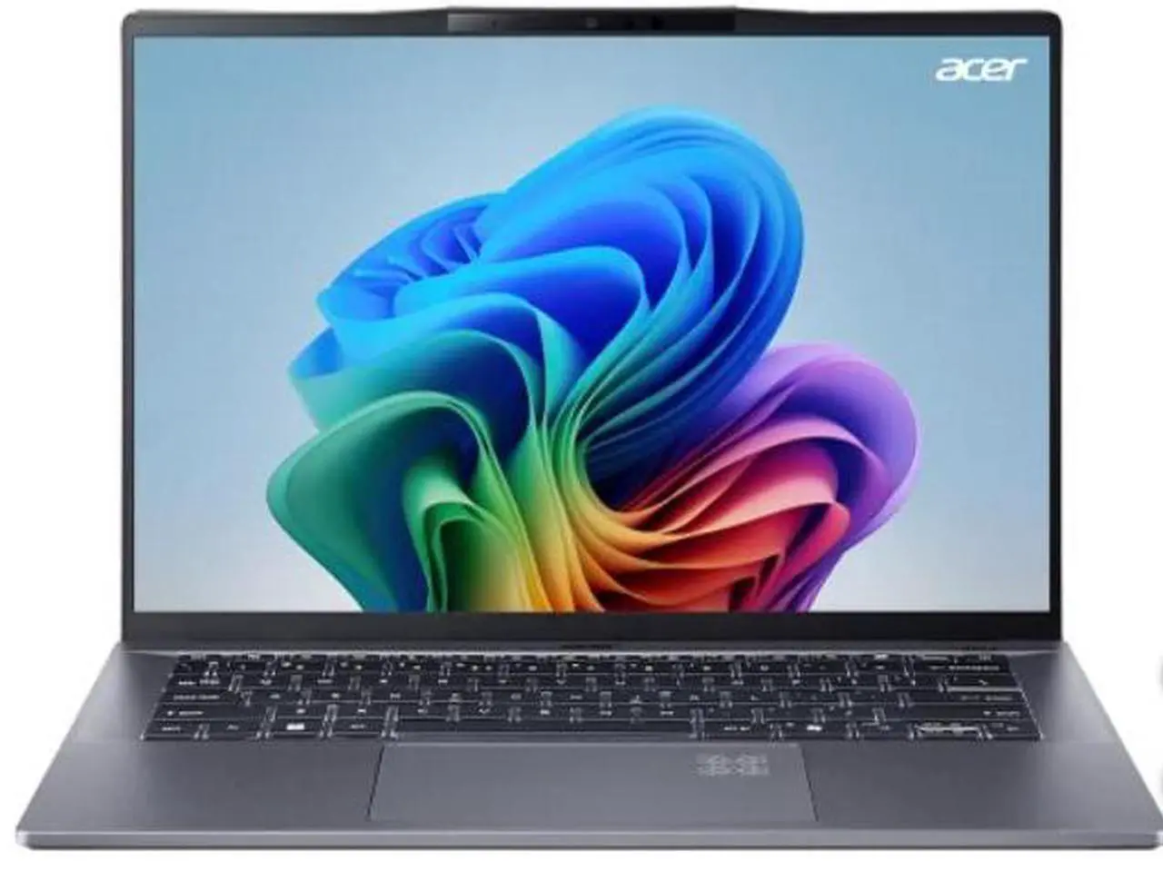 Main image of Acer Swift GO 14.5"WUXGA@120Hz AI Copilot+PC Qualcomm Snapdragon 16GB RAM, 1TB SSD Qualcomm Adreno GPU Al Lighting Touchpad Finger Reader Backlite KB WiFi 7 W11-1 Year Acer Warranty