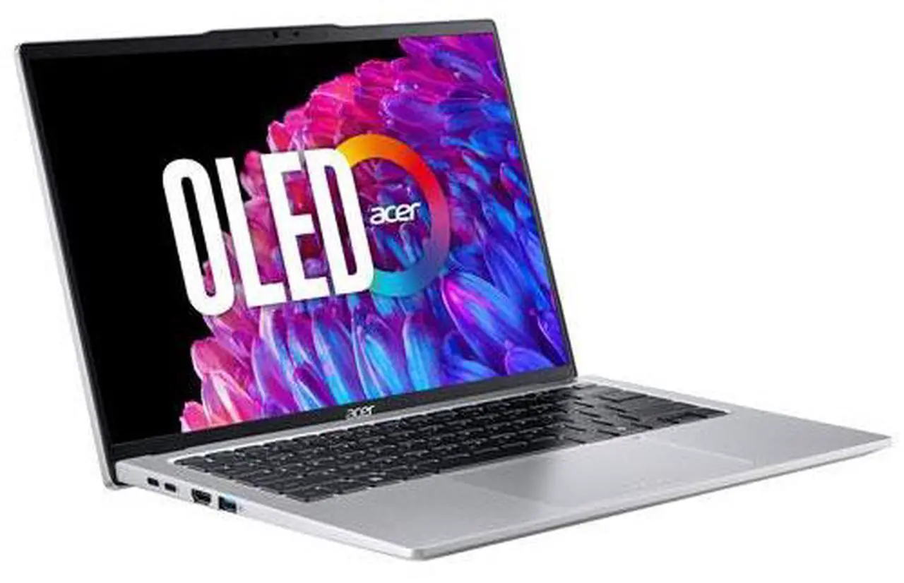 Alt view image 2 of 7 - Acer Swift Go 14" 2.8K OLED AI-Ready Laptop| Intel Core Ultra 7 155H|16GB DDR5X RAM|1TB PCIe SSD |Intel ARC Graphics|Wi-Fi6E+BT5.3 | W11- Excellent Recertified with 1 Year Acer Manufacturer Warranty