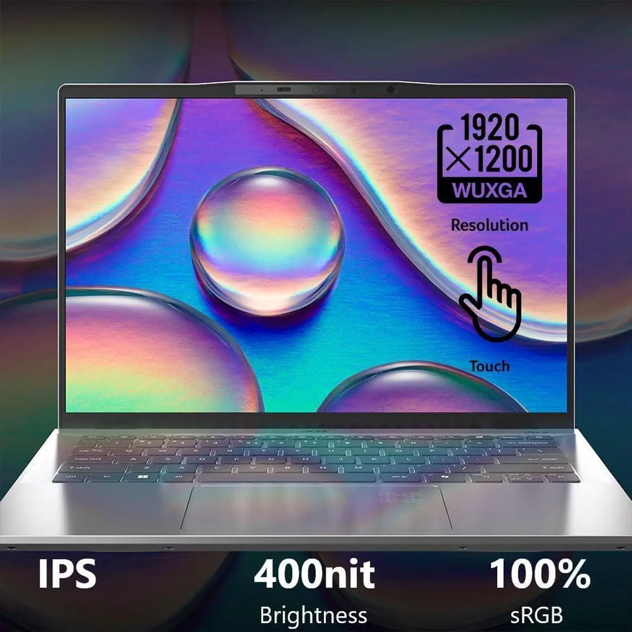 Alt view image 7 of 7 - Acer Swift 14 AI Copilot+ PC - 14" WUXGA Touch AMD Ryzen AI 9 365 16GB DDDR5X 1TB SSD AMD Radeon 880M Graphics Wi-Fi 7+BT5.4 W11- Excellent Recertified with 1 Year Acer Manufacturer Warranty