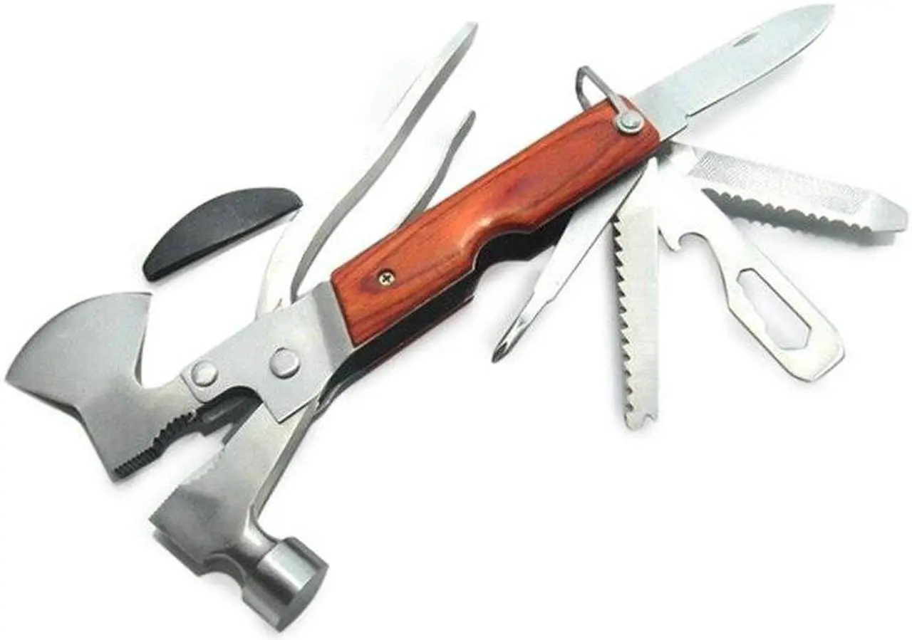 Alt view image 2 of 6 - DANIU New Multifunction Car Safety Emergency Life-Saving Hammer Claw Hammer Stainless Steel