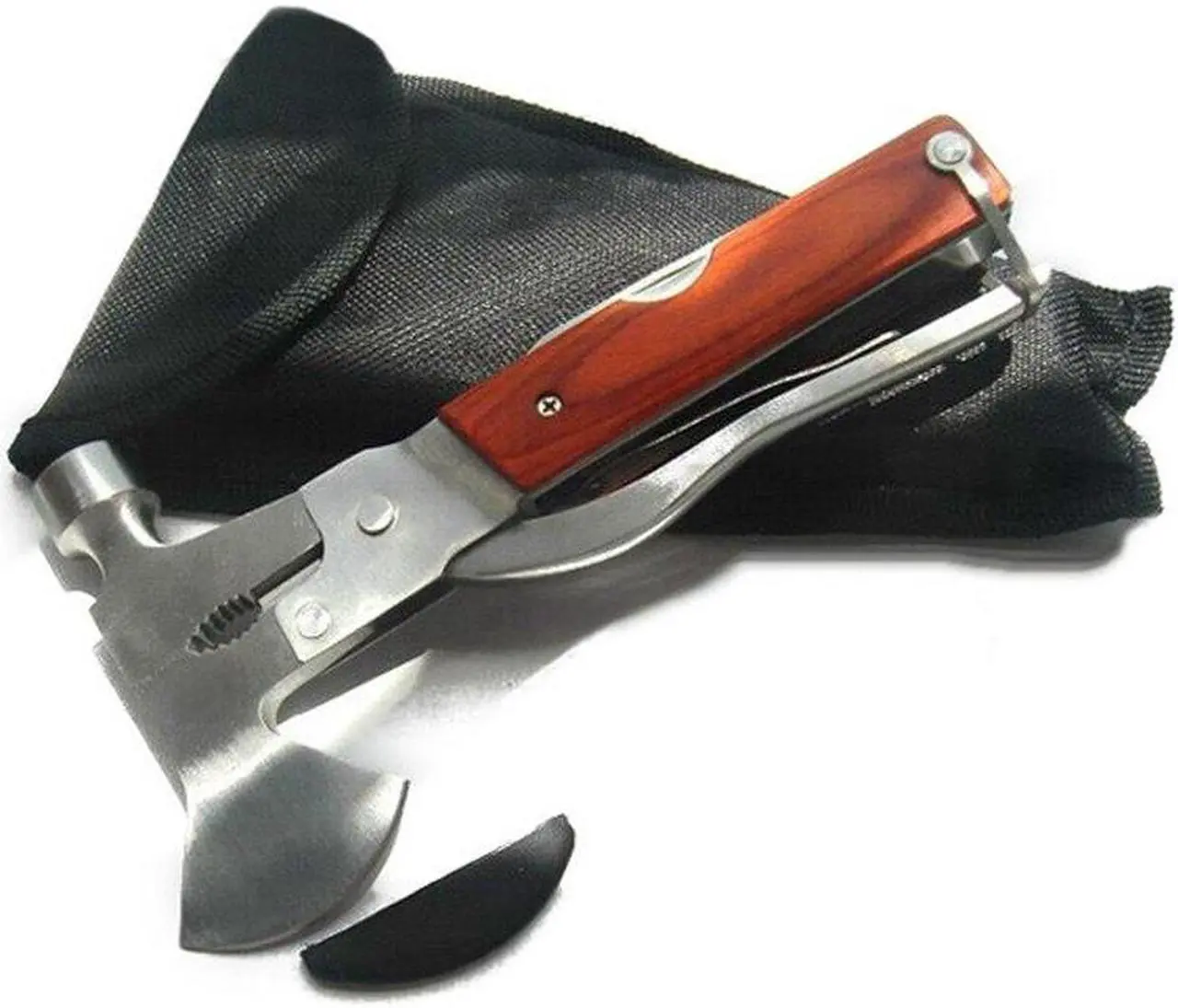 Alt view image 6 of 6 - DANIU New Multifunction Car Safety Emergency Life-Saving Hammer Claw Hammer Stainless Steel