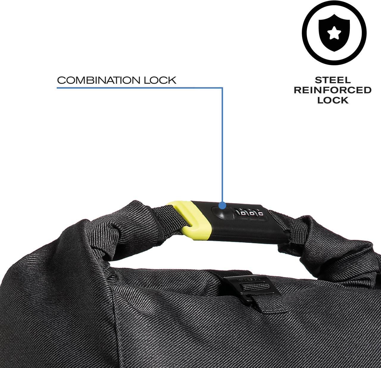Alt view image 3 of 19 - XD Design Urban Lite Anti-Theft Laptop Backpack Black (Unisex Travel Bag)
