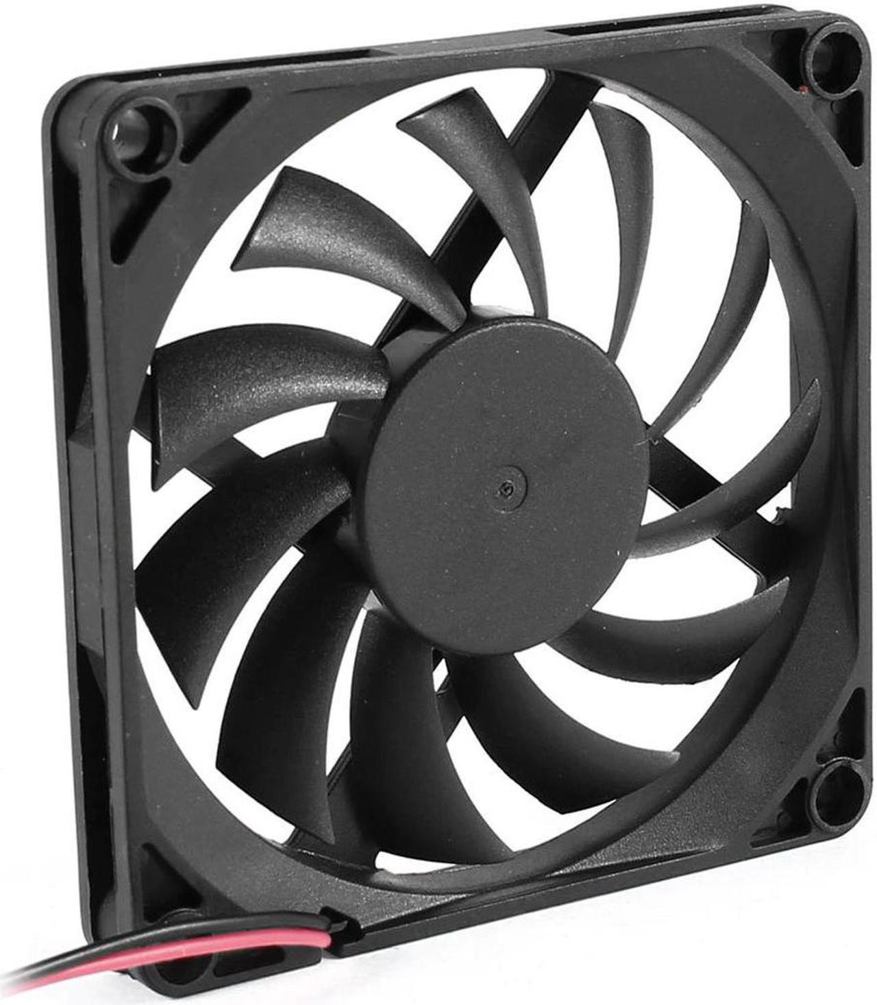 Hot 80mm 2 Pin Connector Cooling Fan for Computer Case CPU Cooler Radiator