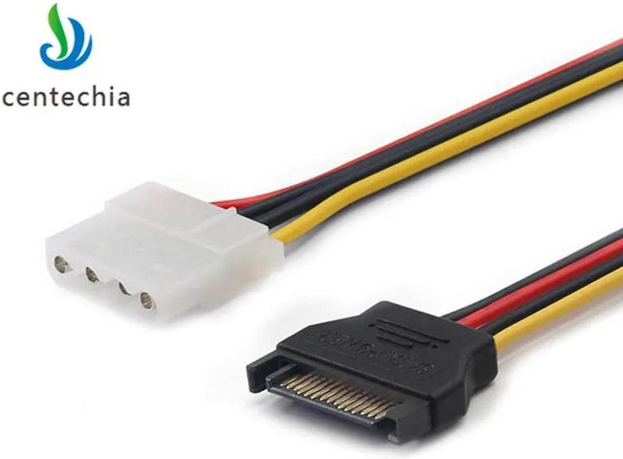 Alt view image 3 of 5 - 1pcs Serial ATA SATA 4 Pin IDE to 15 Pin HDD Power Adapter Cable Hard Drive Adapter Male to Female Cable  Shipping