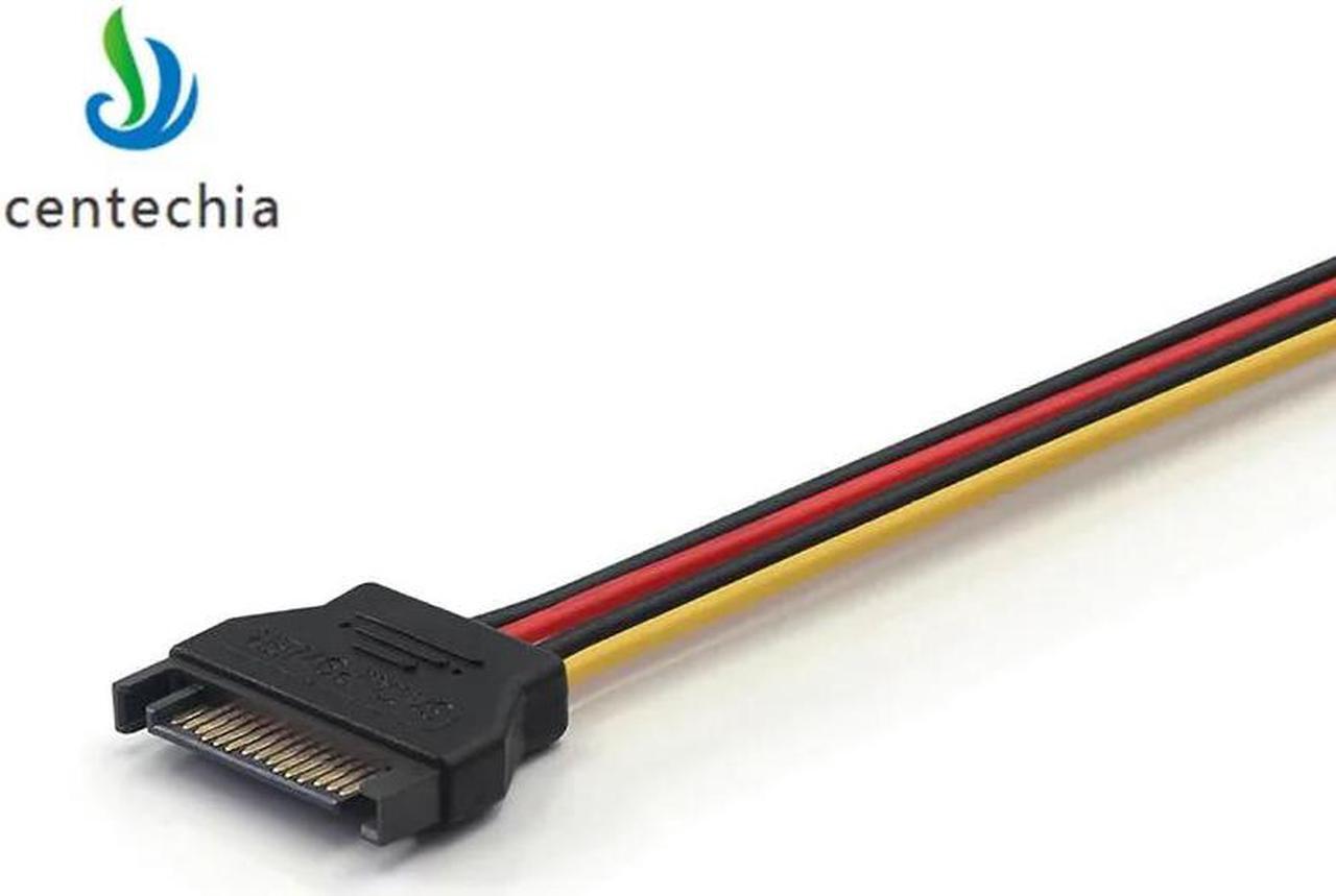 Alt view image 4 of 5 - 1pcs Serial ATA SATA 4 Pin IDE to 15 Pin HDD Power Adapter Cable Hard Drive Adapter Male to Female Cable  Shipping