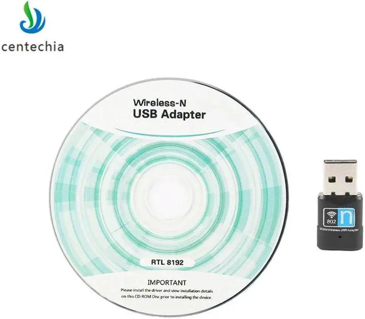 Alt view image 5 of 5 - Wireless WiFi Adapter Black USB Internet Network Card Mini Receiver 300Mbps Signal Adapter Wi-Fi Dongle Antenna Networking