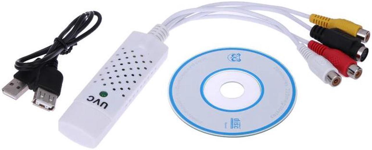 Alt view image 6 of 6 - USB2.0 Video Capture Card TV Tuner VCR DVD Audio Adapter Converter Connector for Win 7 NTSC PAL Video Game on PC/Laptop
