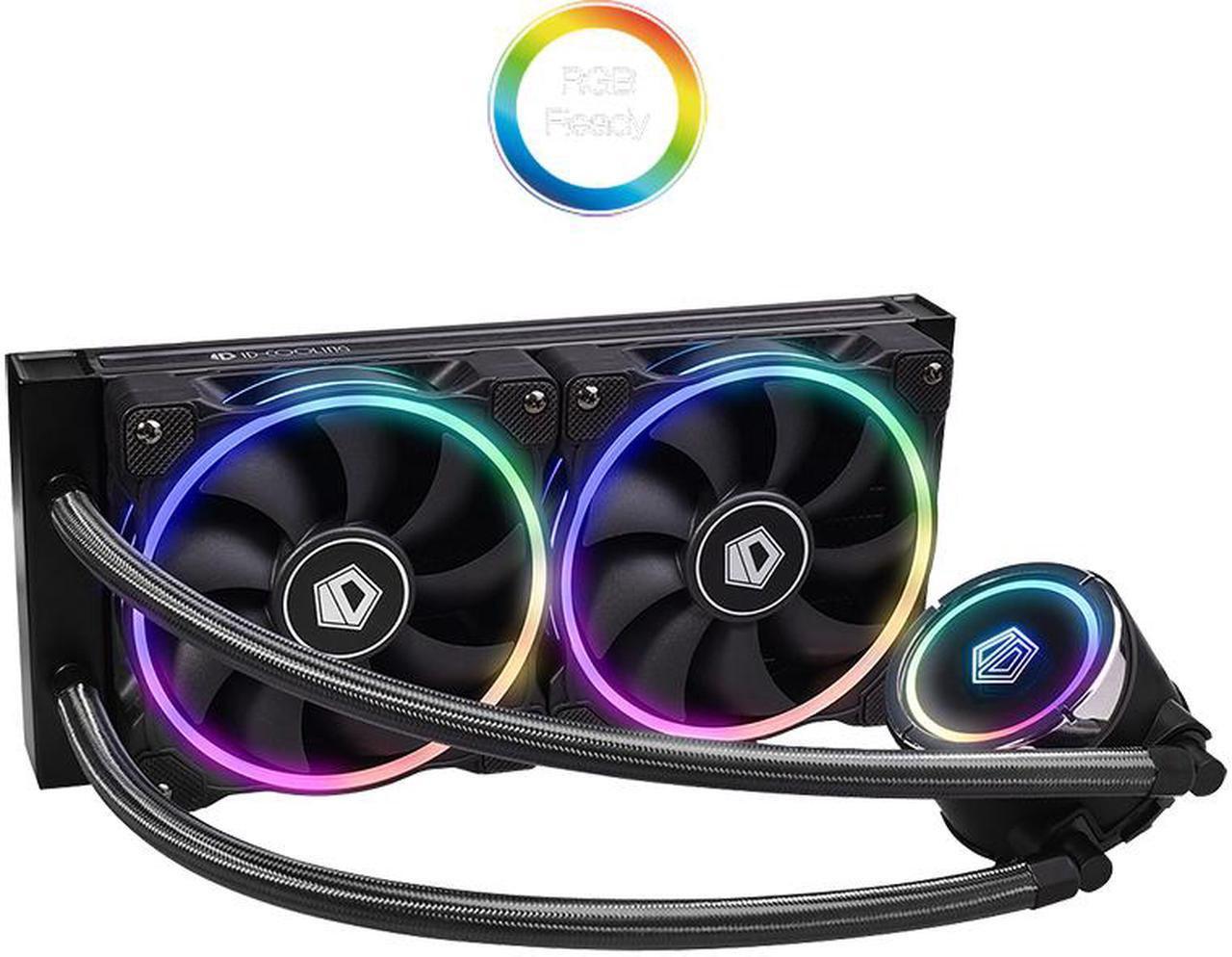 ID-COOLING ZOOMFLOW 240 RGB CPU cooler integrated CPU water cooling radiator Supports TR4 interface