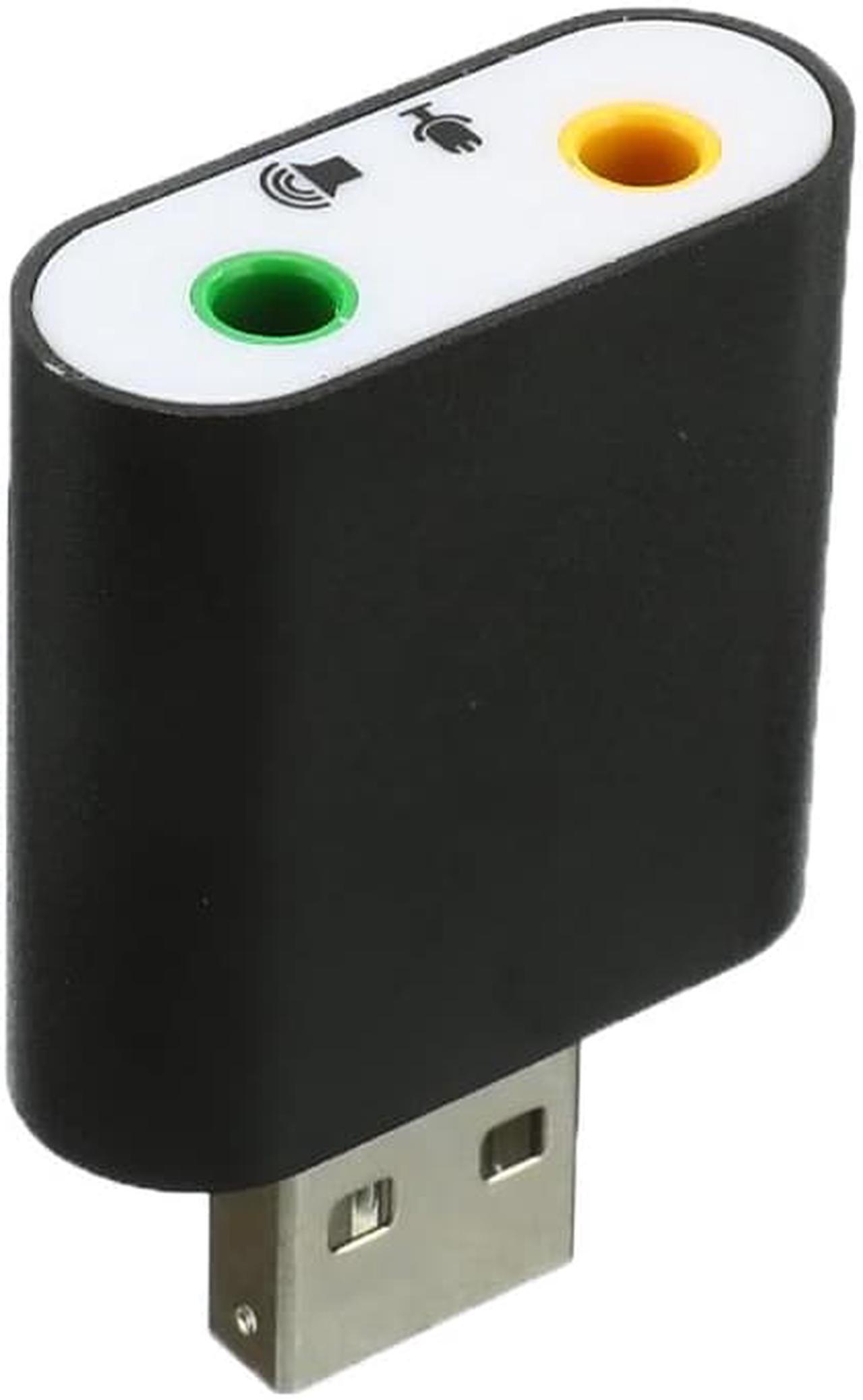Alt view image 2 of 5 - 1pcs Audio Sound Card Adpater Mini External USB 2.0 7.1 CH Virtual Audio Sound Card Adapter Converter for Notebook PC