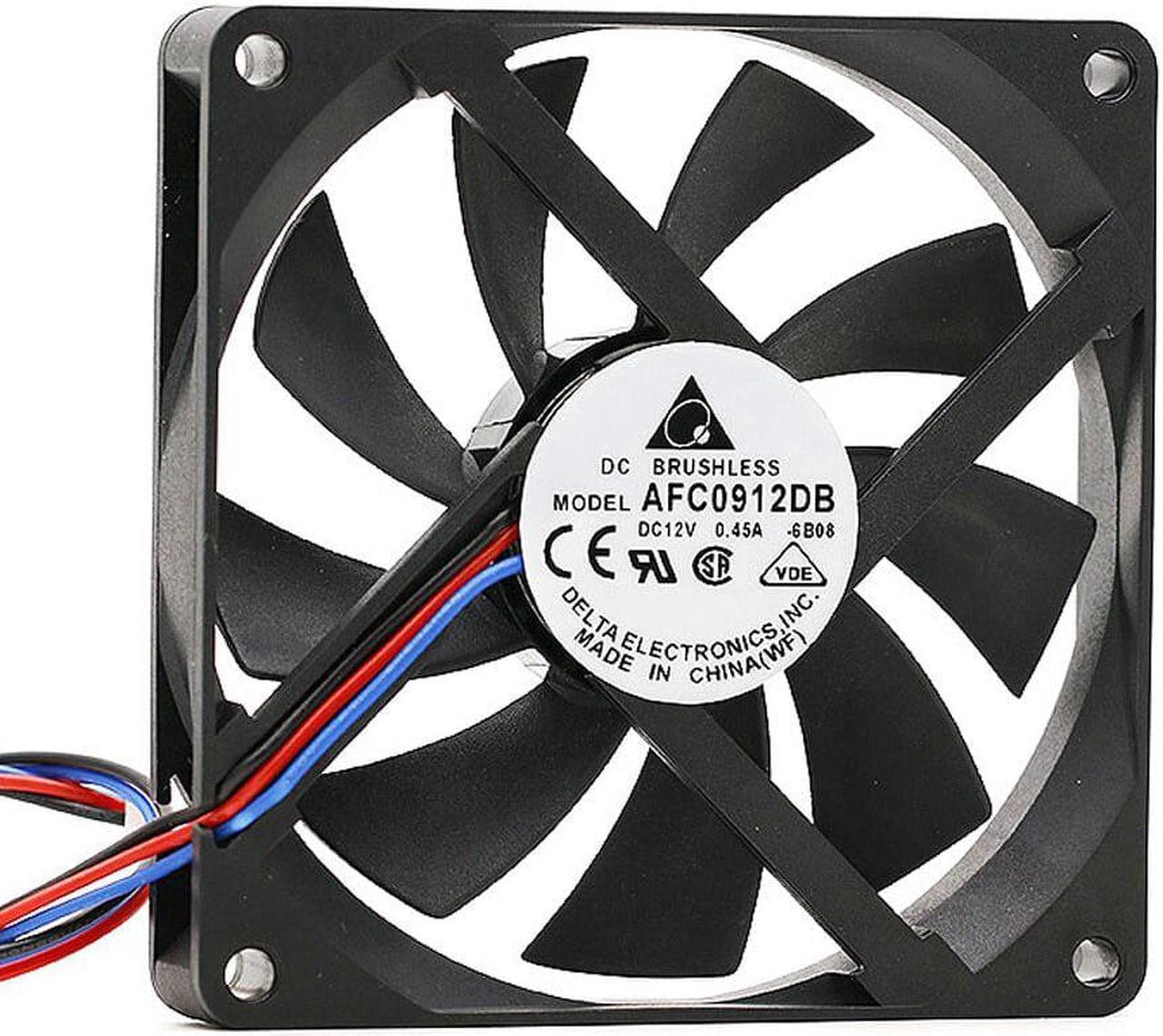 1pcs AFC0912DB 9015 90x90x15mm slim 12V 0.45A 3Pin PWM computer CPU cooler thin cooling fan