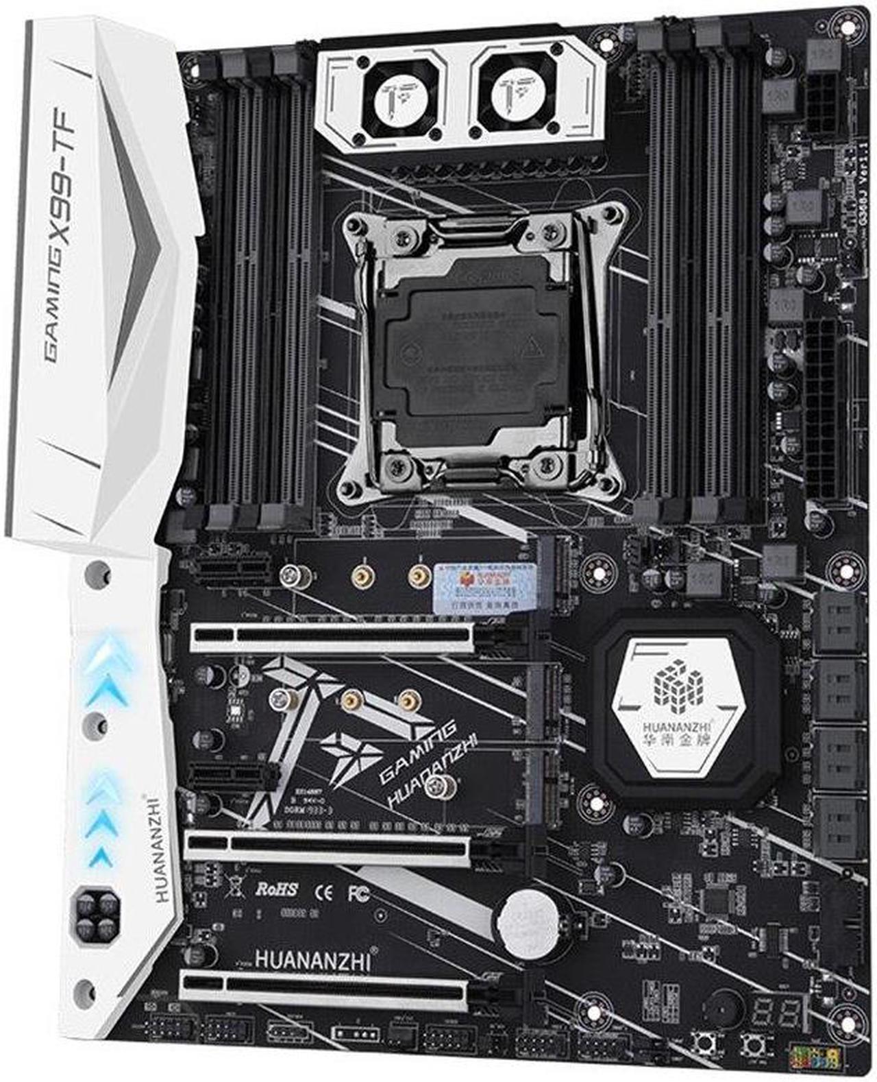 HUANANZHI X99-TF Motherboard mit Dual M.2 NVME Slot Unterstützung Sowohl DDR3 und DDR4 LGA2011-3 und LGA 2011