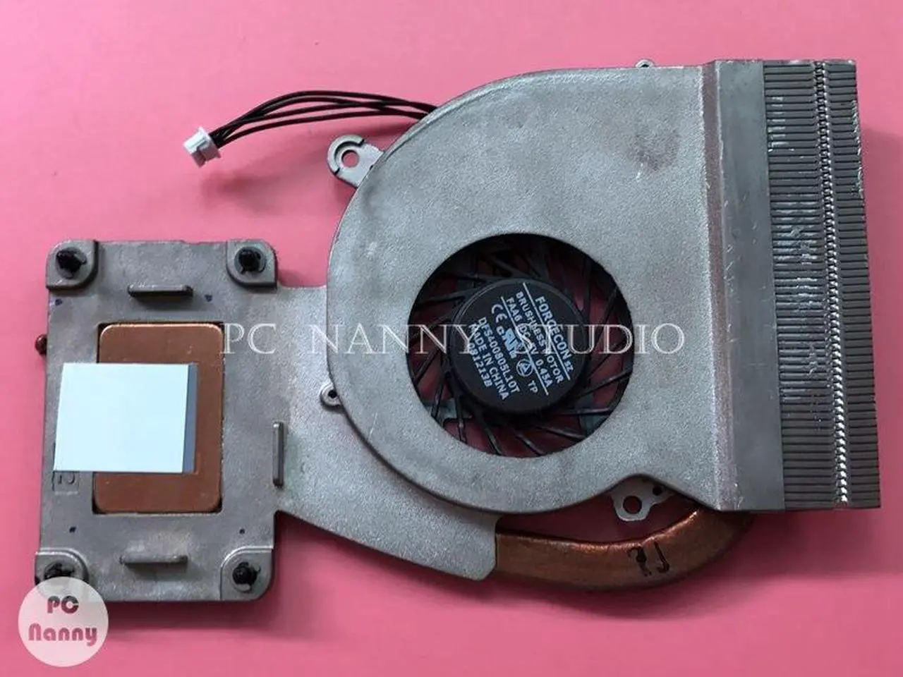 Alt view image 2 of 3 - 0H1GH8 H1GH8 for Dell Lattitude XT3 Cpu Cooling fan Heatsink Assembly Radiator Cooler 6043B0098402 DFS400805L10T