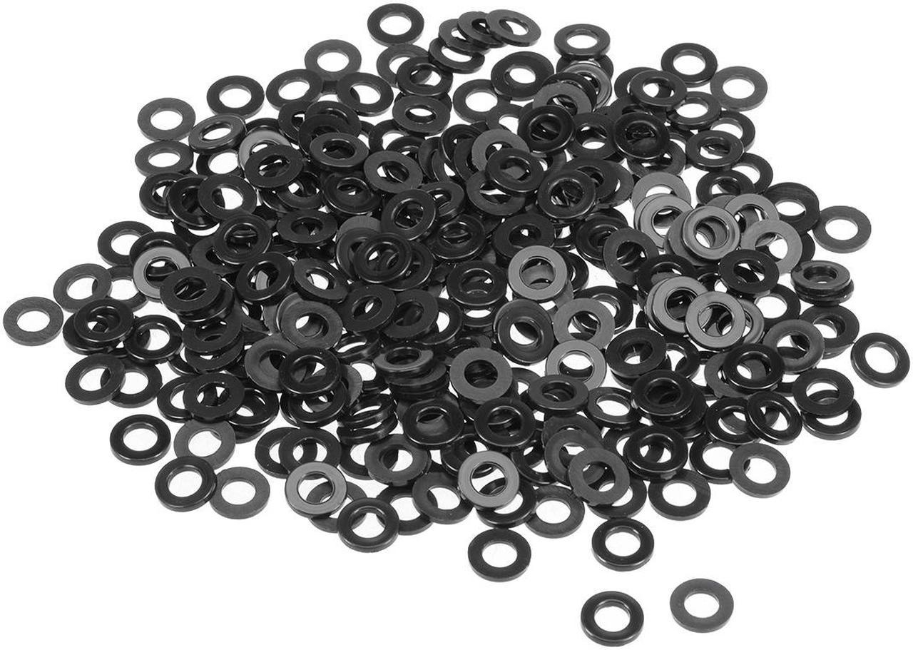 Nylon Flat Washers 12mm OD 6mm ID 1.5mm Thickness for Faucet Pipe Water Hose, Pack of 300