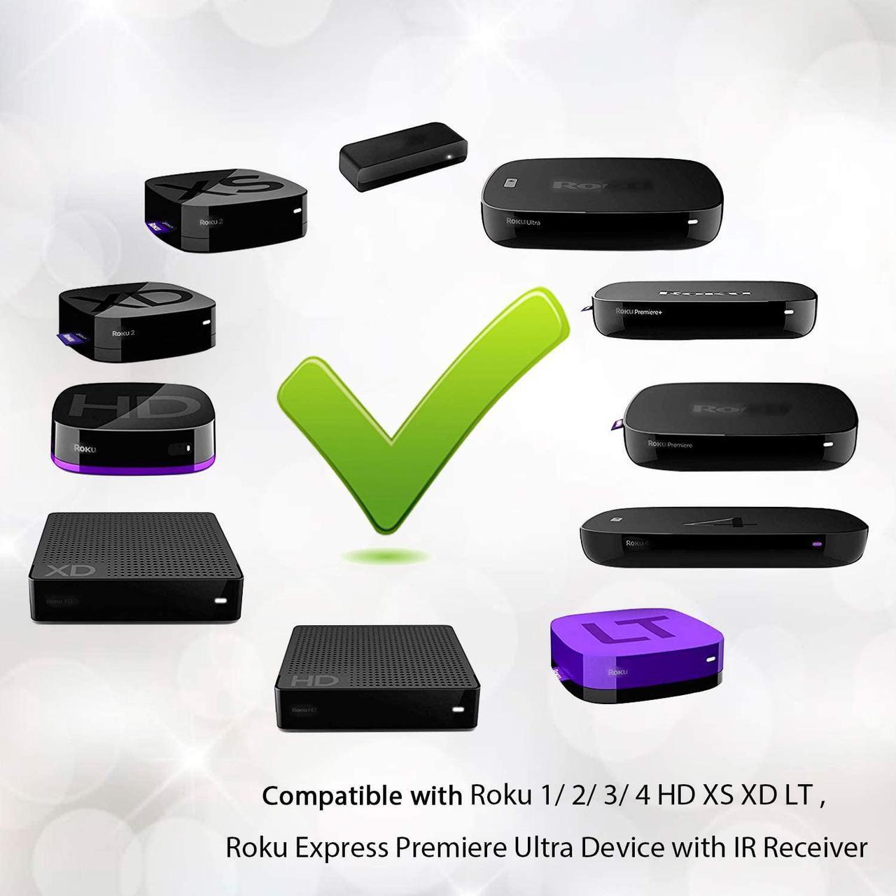 Alt view image 2 of 4 - New Replaced Simple IR Remote fit for Roku Streaming Premium Express 1 2 3 4 4620XB 3920X 3920XB 3920R 3921RW 3920RW 3900RW 4620RW 4620R 3700R 4620RW 3910RW 3700RW 3710RW 3710XB 3900XB 4620XB 3700R