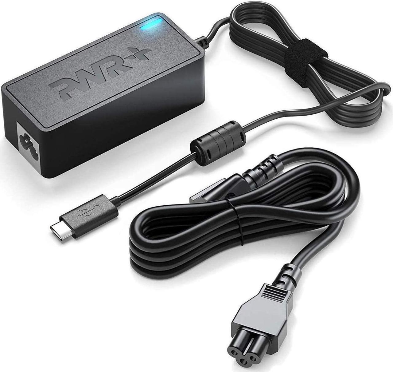 Main image of 65W USB-C Power Adapter Fast Charger Compatible with Mac Book Pro, Dell Latitude, Lenovo, Huawei Matebook, HP Spectre, Acer Asus Chromebooks and Any Laptops or Smart Phones