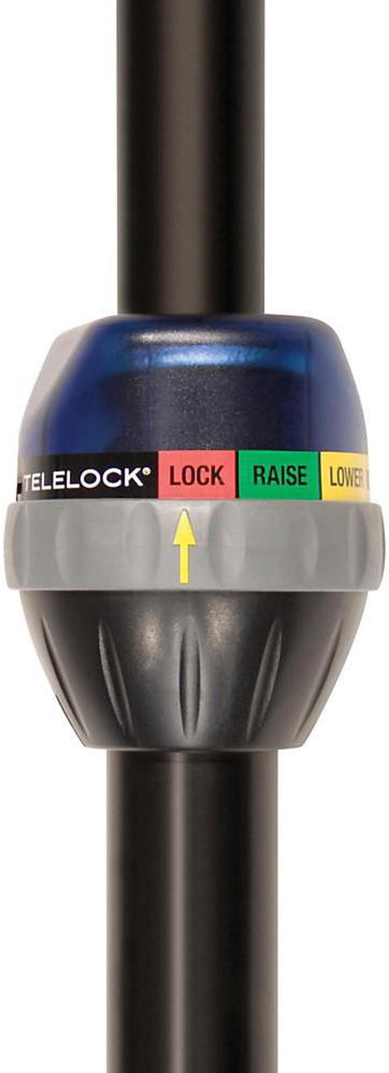 Alt view image 3 of 20 - Ultimate Support TS-90B TeleLock Tripod Speaker Stand Black