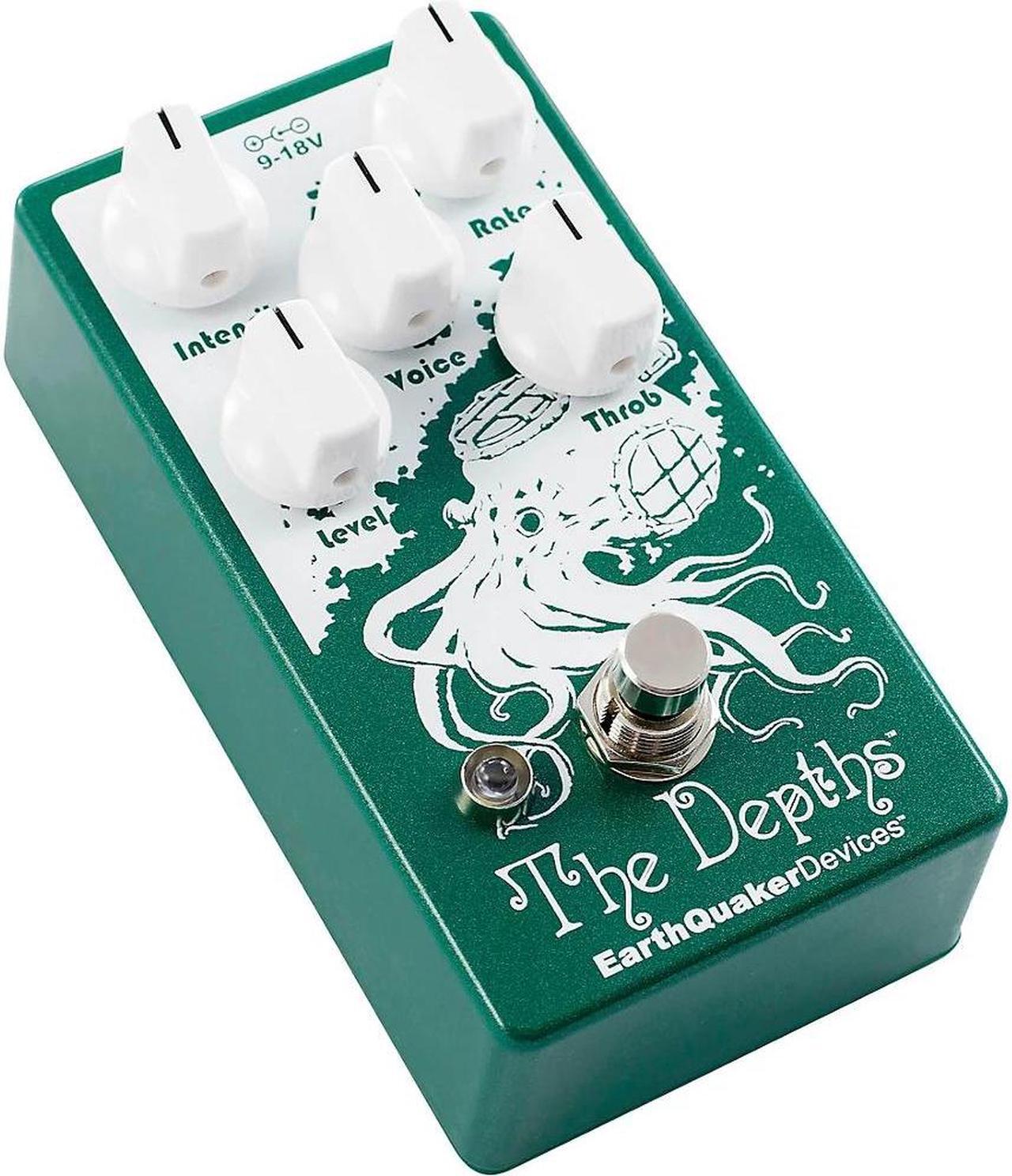 Alt view image 10 of 19 - EarthQuaker Devices The Depths V2 Optical Vibe Effects Pedal