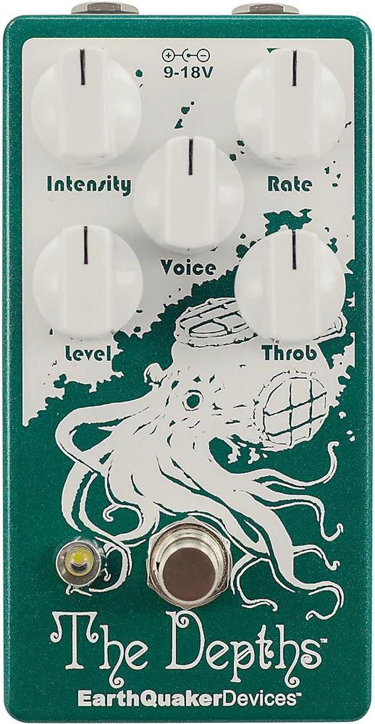 Alt view image 9 of 19 - EarthQuaker Devices The Depths V2 Optical Vibe Effects Pedal