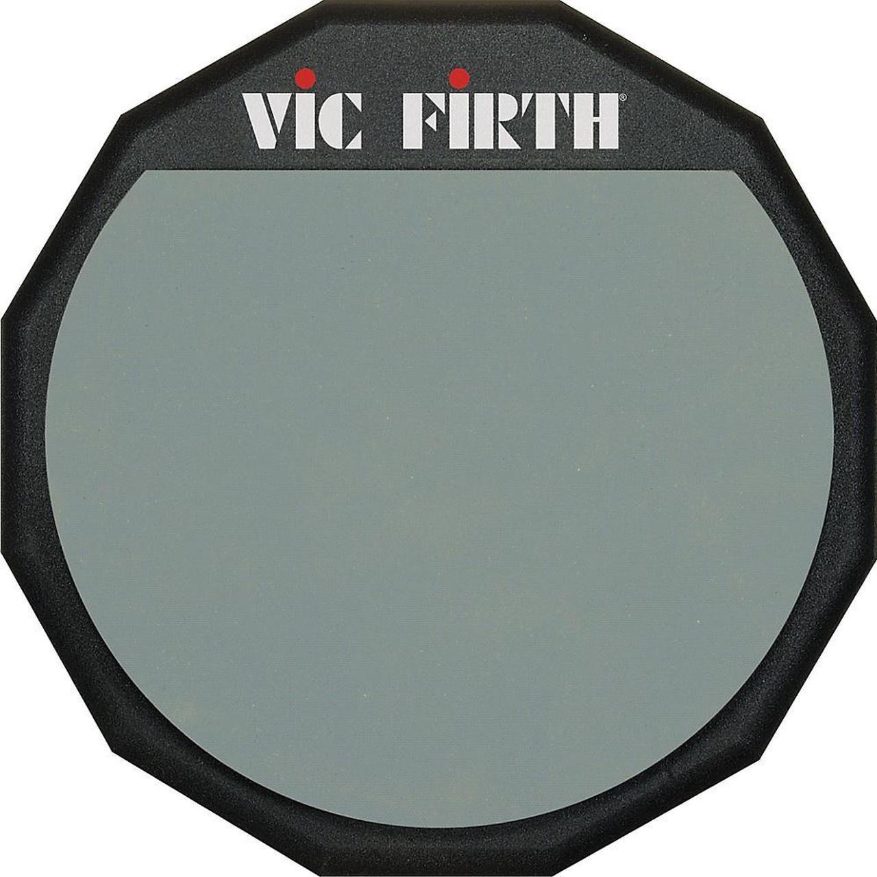 Alt view image 2 of 9 - Vic Firth Practice Pad 6" Soft Rubber
