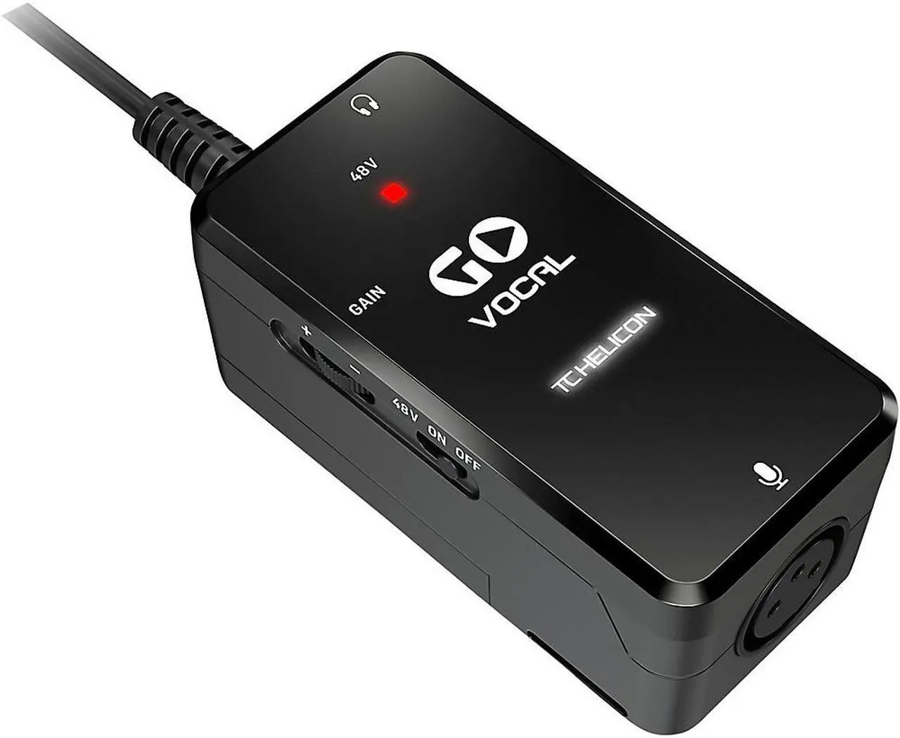Alt view image 3 of 8 - TC-Helicon GO VOCAL Microphone Preamp for Mobile Devices