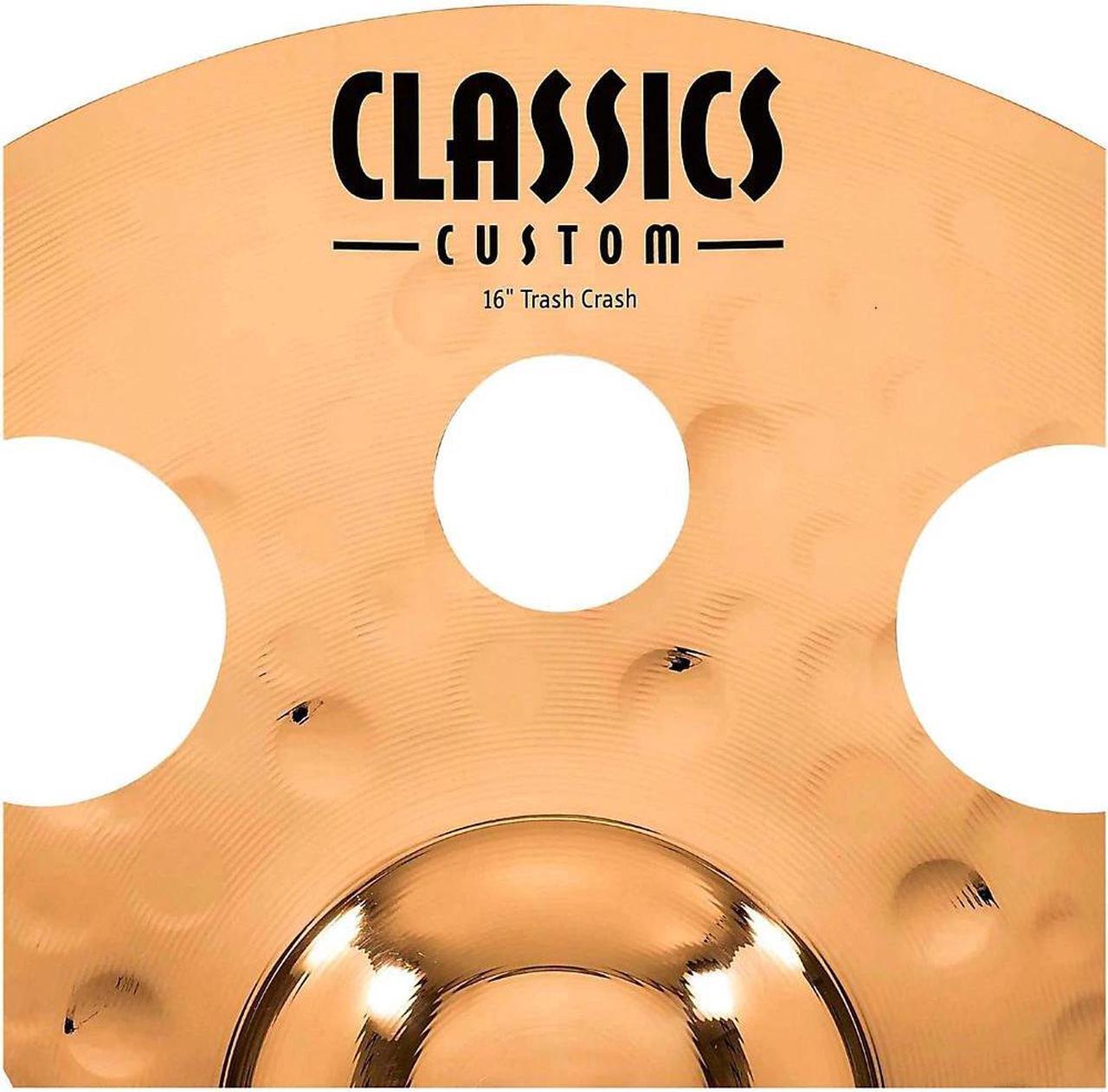 Alt view image 4 of 11 - MEINL Classics Custom Trash Crash Cymbal 16 in.