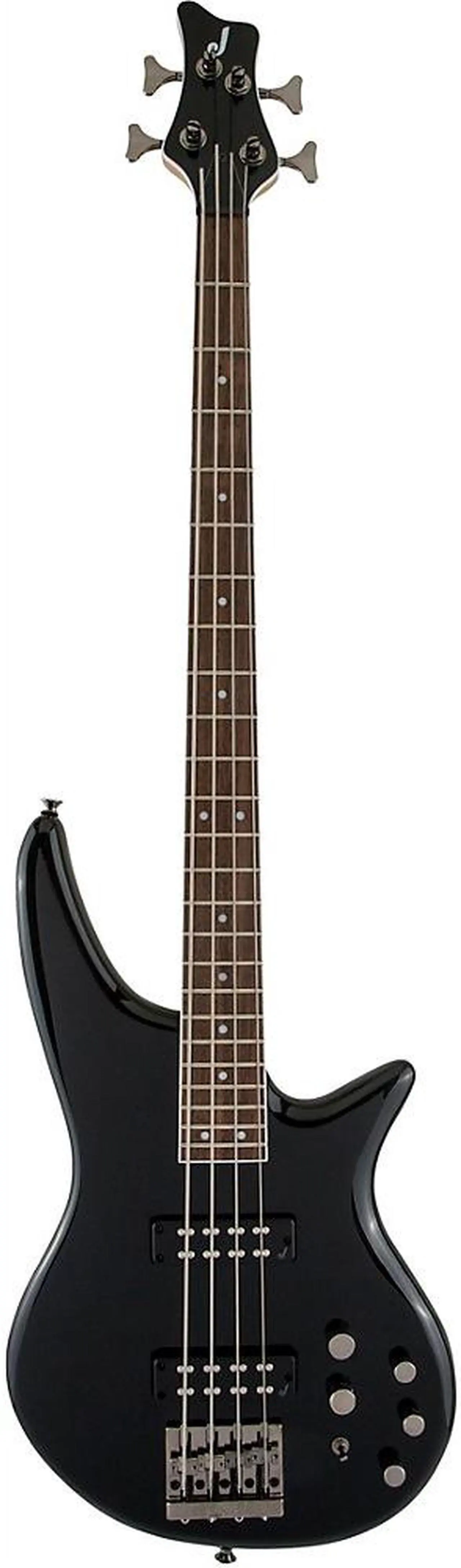 Alt view image 6 of 7 - Jackson JS Series Spectra Bass JS3 Electric Guitar, 24 Frets, Gloss Black