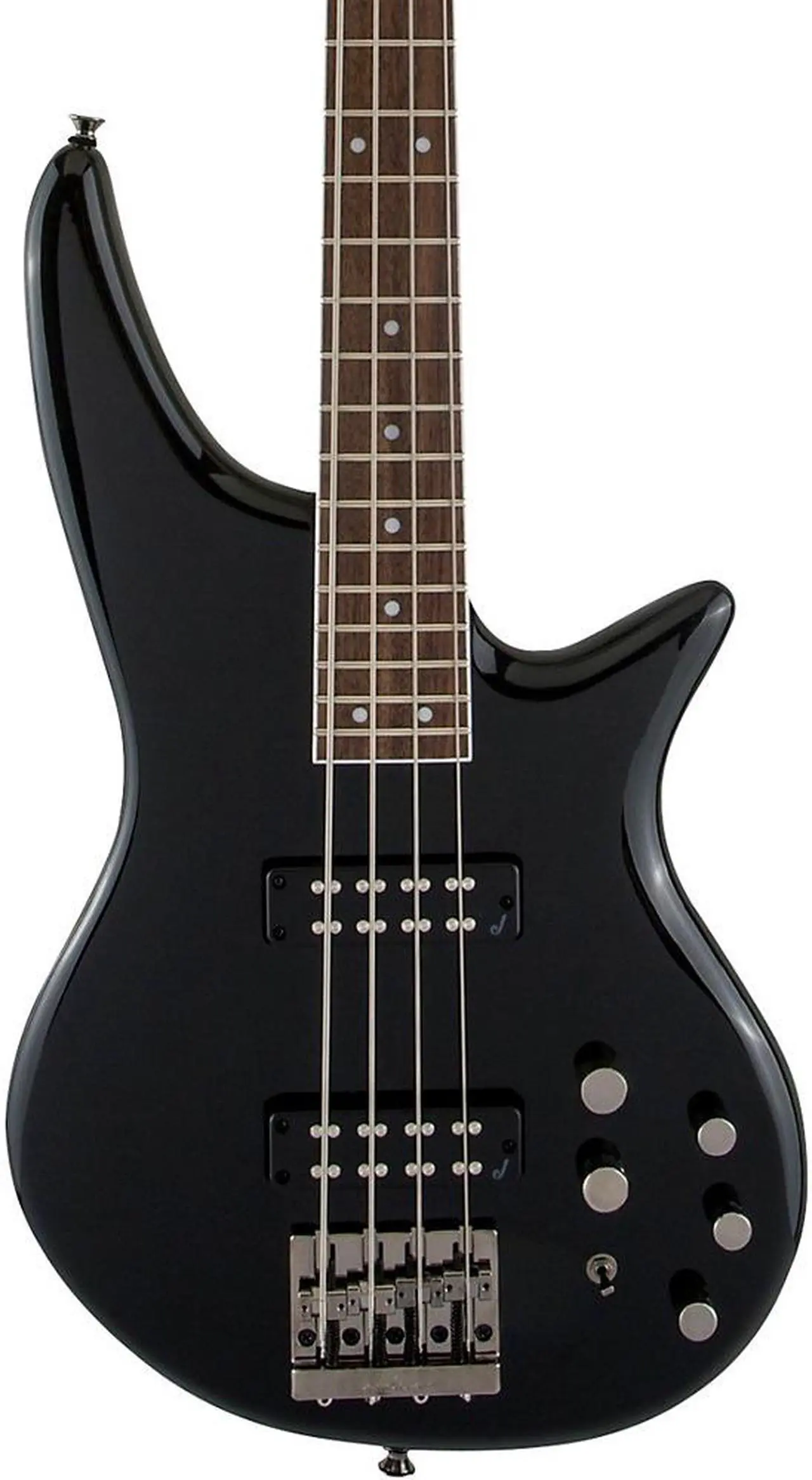 Alt view image 4 of 7 - Jackson JS Series Spectra Bass JS3 Electric Guitar, 24 Frets, Gloss Black