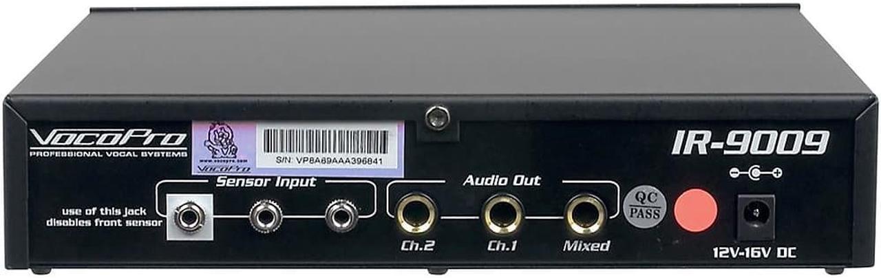 Alt view image 3 of 10 - IR-9009-2 - Infrared Dual Wireless Microphone System