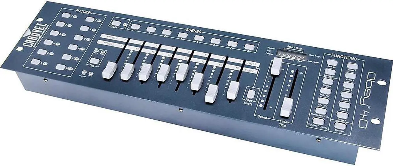 Alt view image 10 of 14 - CHAUVET DJ Obey 40 DMX Lighting Controller