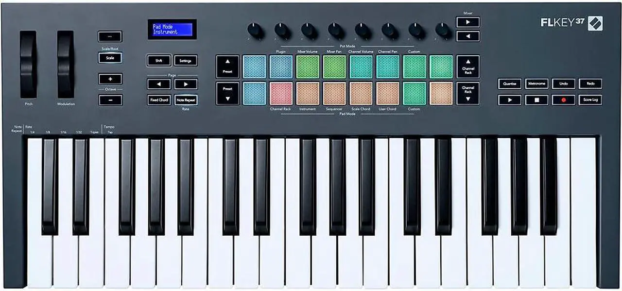 Alt view image 8 of 15 - Novation FLkey 37 USB MIDI Keyboard Controller for FL Studio (37-Key)