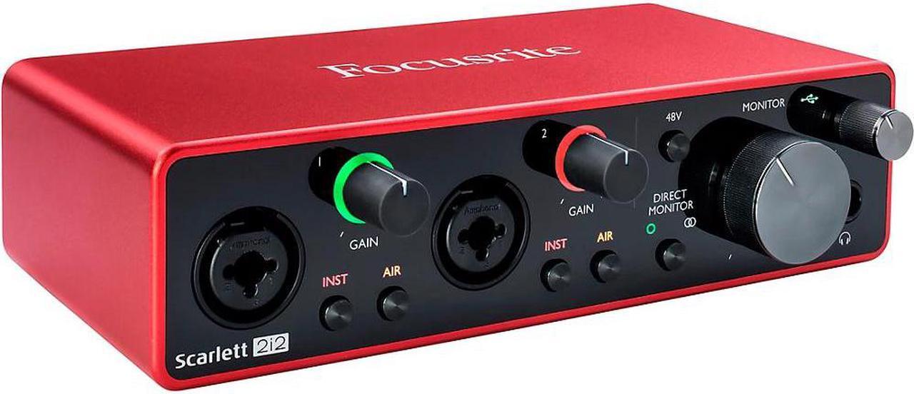 Alt view image 16 of 16 - Focusrite Scarlett 2i2 3rd Generation Audio Interface
