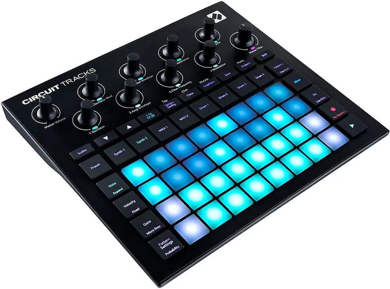 Alt view image 14 of 20 - Novation Circuit Tracks - Standalone Groovebox with Synths, Drums and Sequencer
