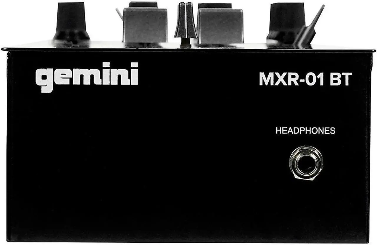 Alt view image 20 of 20 - Gemini MXR-01BT 2-Channel Professional DJ Mixer with Wireless Bluetooth