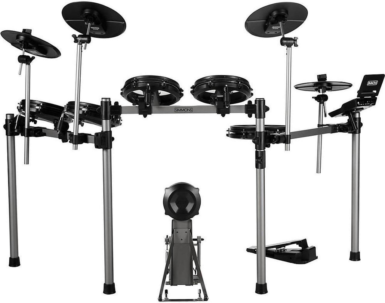 Alt view image 17 of 20 - Alesis Turbo Mesh Kit 7-Piece Electronic Drum Set