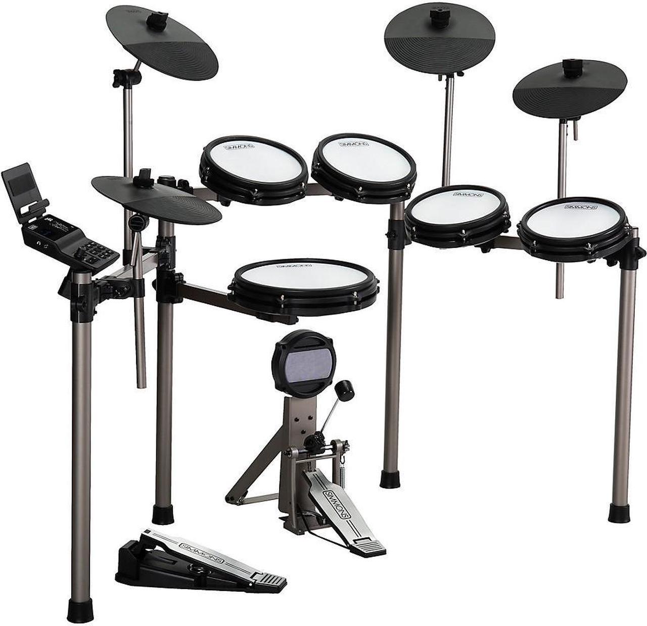 Alt view image 18 of 20 - Alesis Turbo Mesh Kit 7-Piece Electronic Drum Set