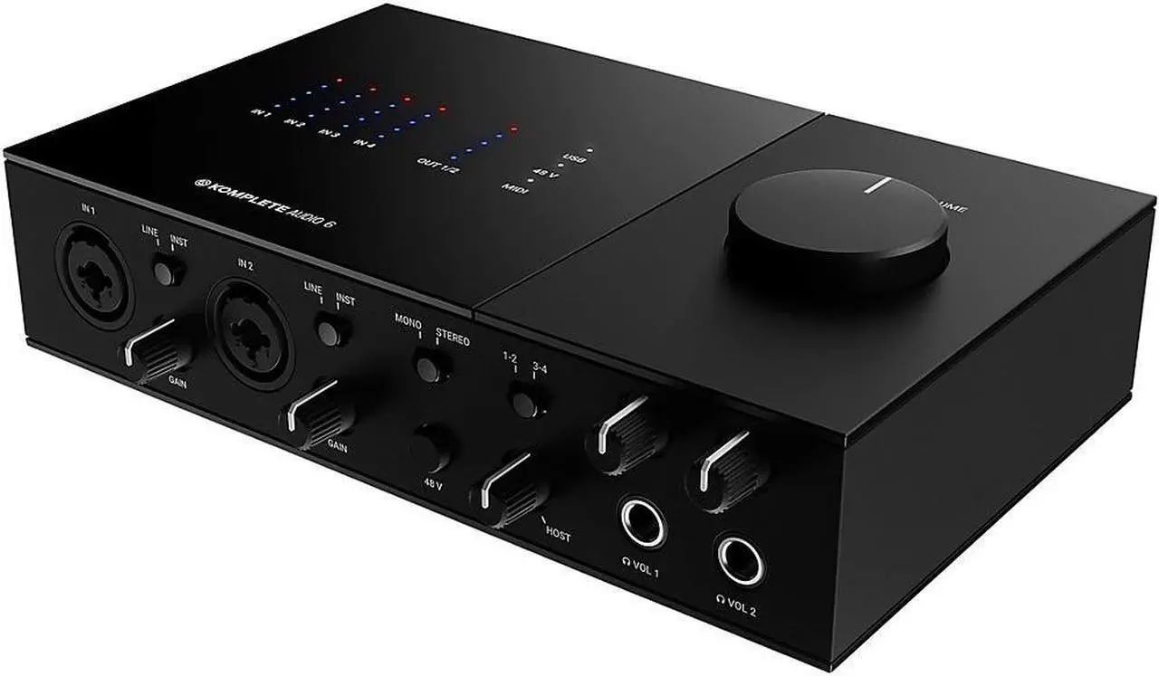 Alt view image 5 of 10 - native instruments komplete audio 6 mk2
