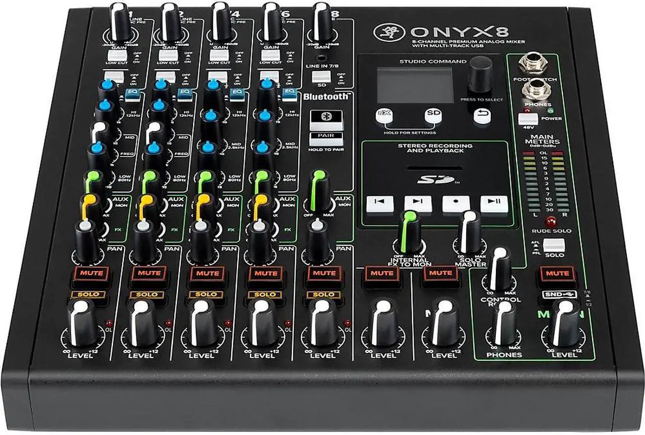 Alt view image 4 of 12 - Allen & Heath CQ-20B Digital Mixer With Wi-Fi and Bluetooth Connectivity