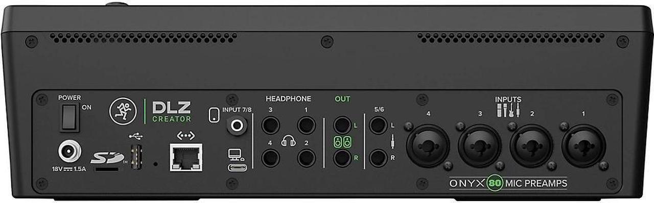 Alt view image 13 of 14 - Mackie DLZ Creator Adaptive Digital Mixer with Mix Agent Technology #2053754-00