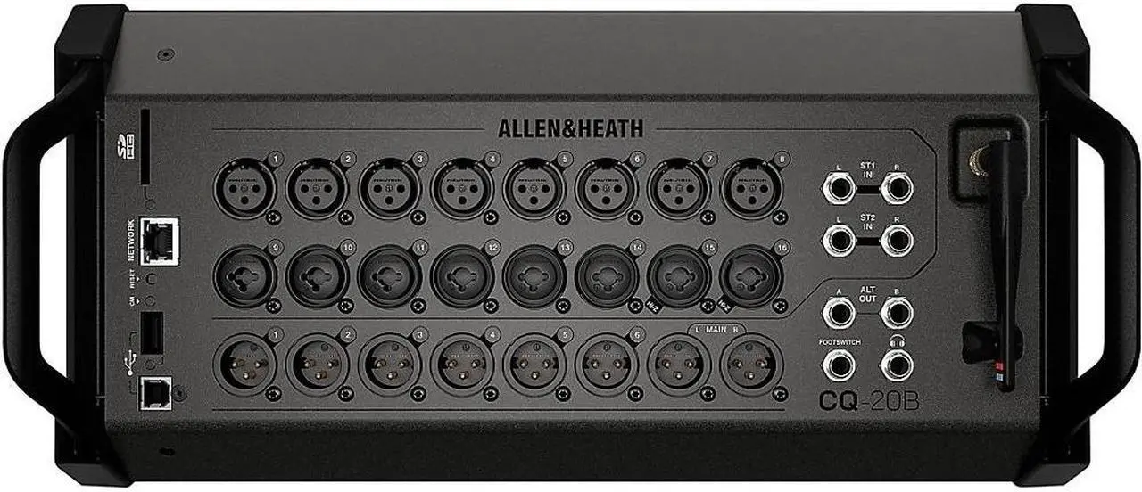 Alt view image 10 of 12 - Allen & Heath CQ-20B Digital Mixer With Wi-Fi and Bluetooth Connectivity