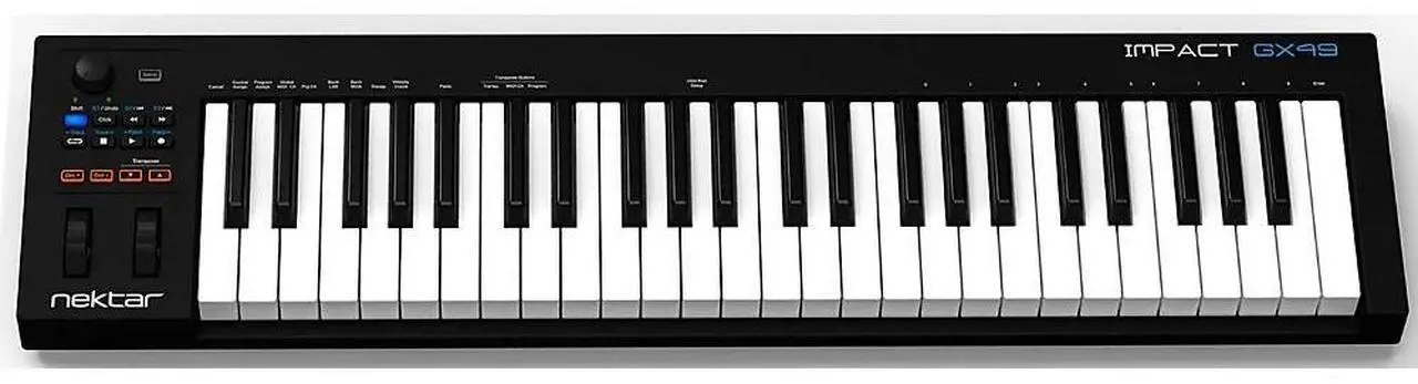 Alt view image 12 of 20 - Nektar Impact GX49 MIDI Controller (49 keys)