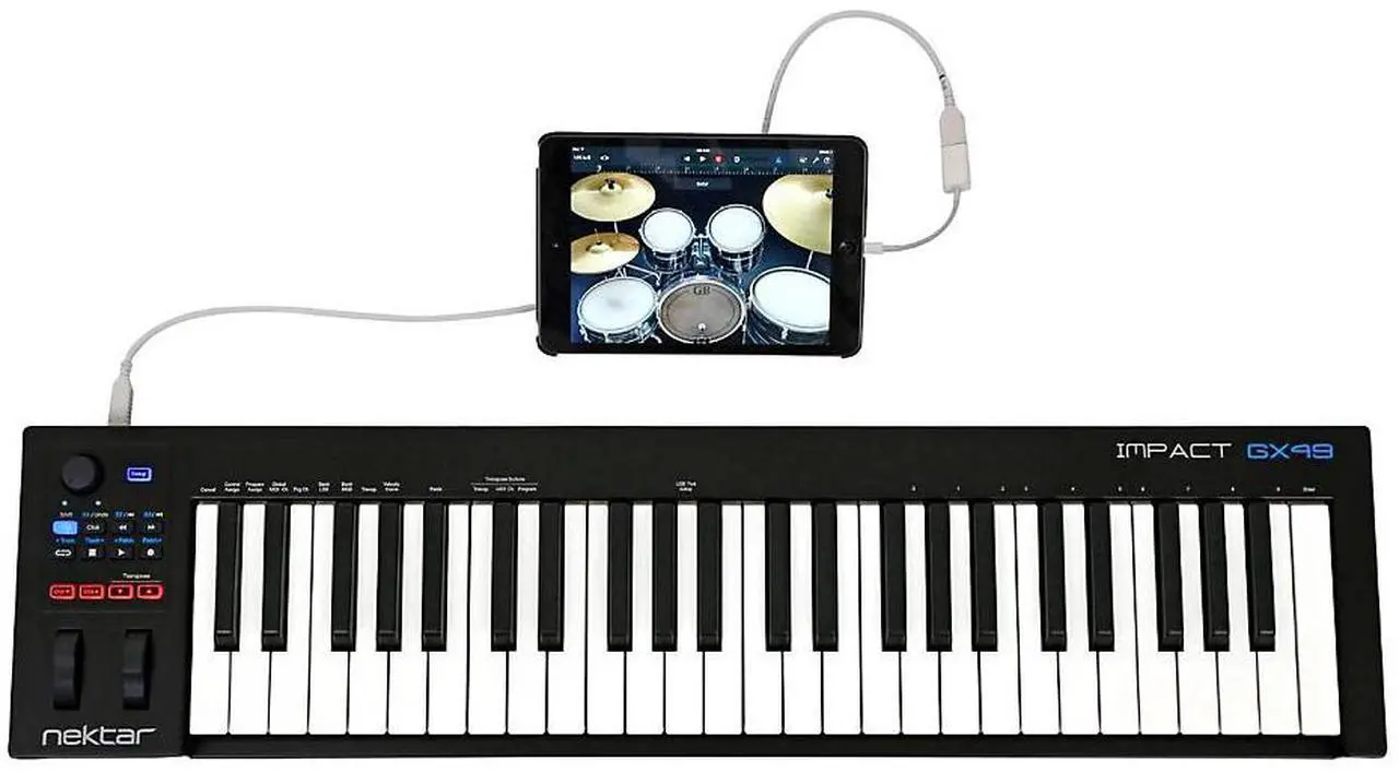 Alt view image 13 of 20 - Nektar Impact GX49 MIDI Controller (49 keys)