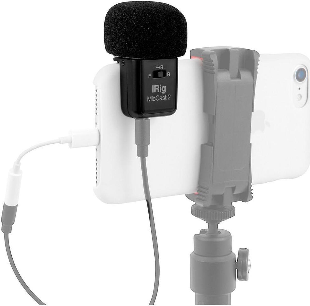 Alt view image 6 of 6 - IK Multimedia iRig Mic Cast 2 for iOS, Mac and Select Android Devices
