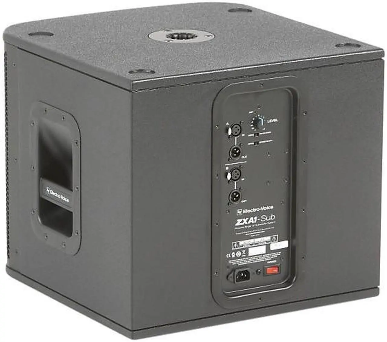 Alt view image 6 of 7 - EV ZXA1-SUB Compact 12-Inch Powered Subwoofer - New