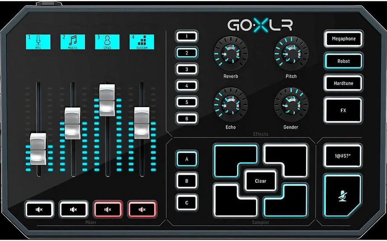 Alt view image 2 of 16 - goxlr  mixer, sampler, & voice fx for streamers