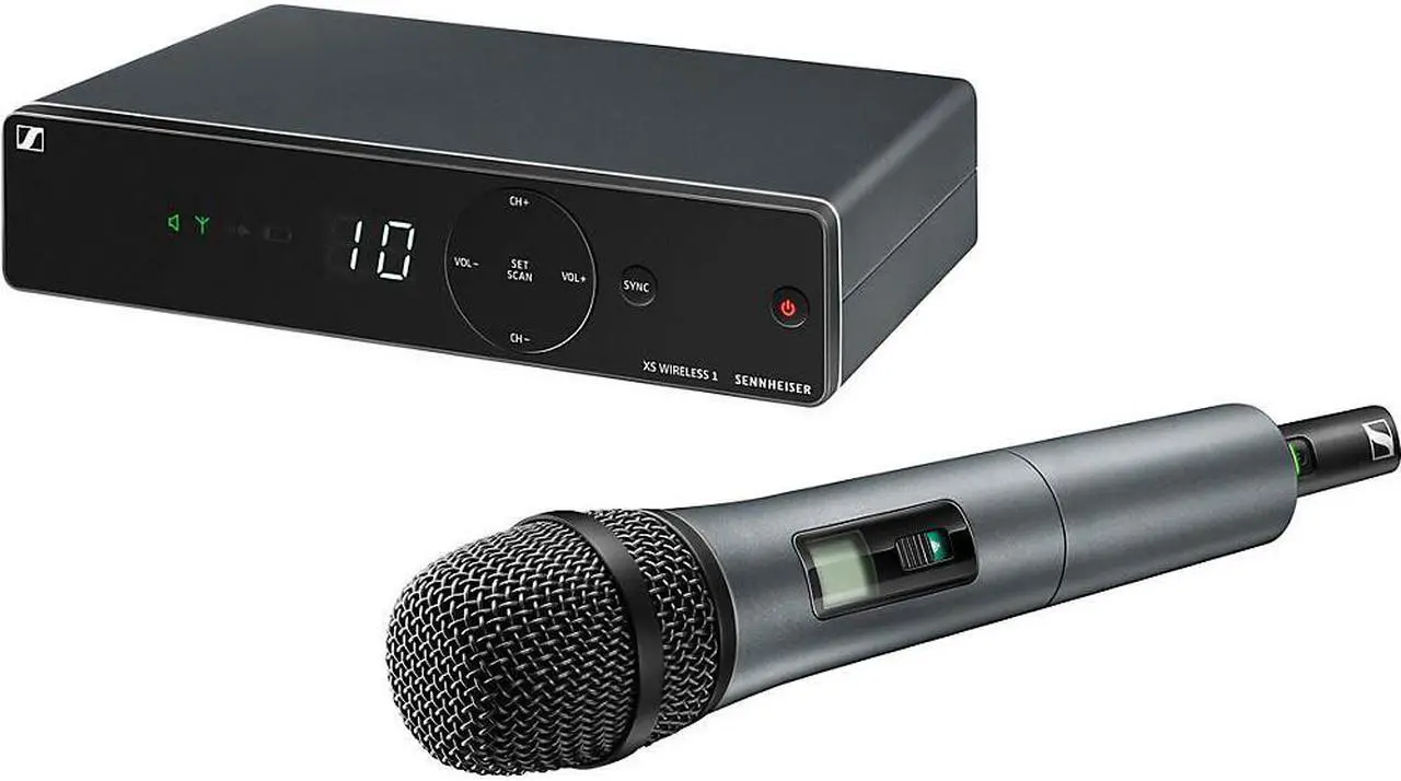 Alt view image 3 of 13 - Sennheiser XSW 1-835-A Wireless Vocal Set, Frequency Band A: 548-572MHz