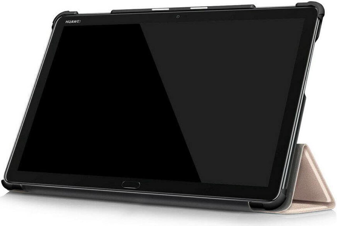 Alt view image 2 of 7 - Case for Huawei MediaPad M5 Lite 10 BAH2-W19 / L09 / W09 Ultra Slim PU Leather Smart Stand Cover for Media Pad M5 Lite 10.1 inch Case