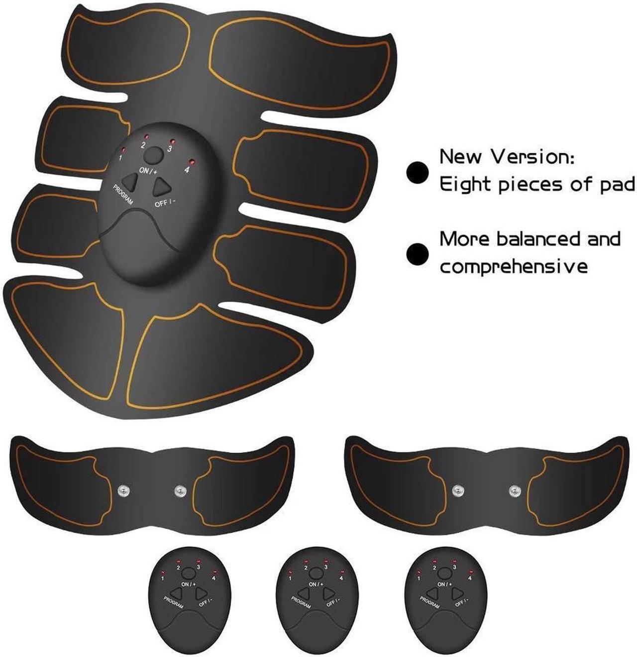 Alt view image 6 of 7 - ABS Stimulator Ultimate Muscle Toner EMS Abdominal Toning Belt for Men and Women Office Home Gym Fitness Equipment