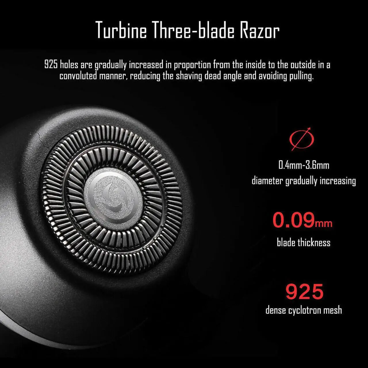 Alt view image 4 of 7 - Electric Shaver Portable Travel Razor Mini Beard Mustache Shaver Trimmer Hair Removal Mirco USB / USB For Android Smart Phones With OTG No Need Charge
