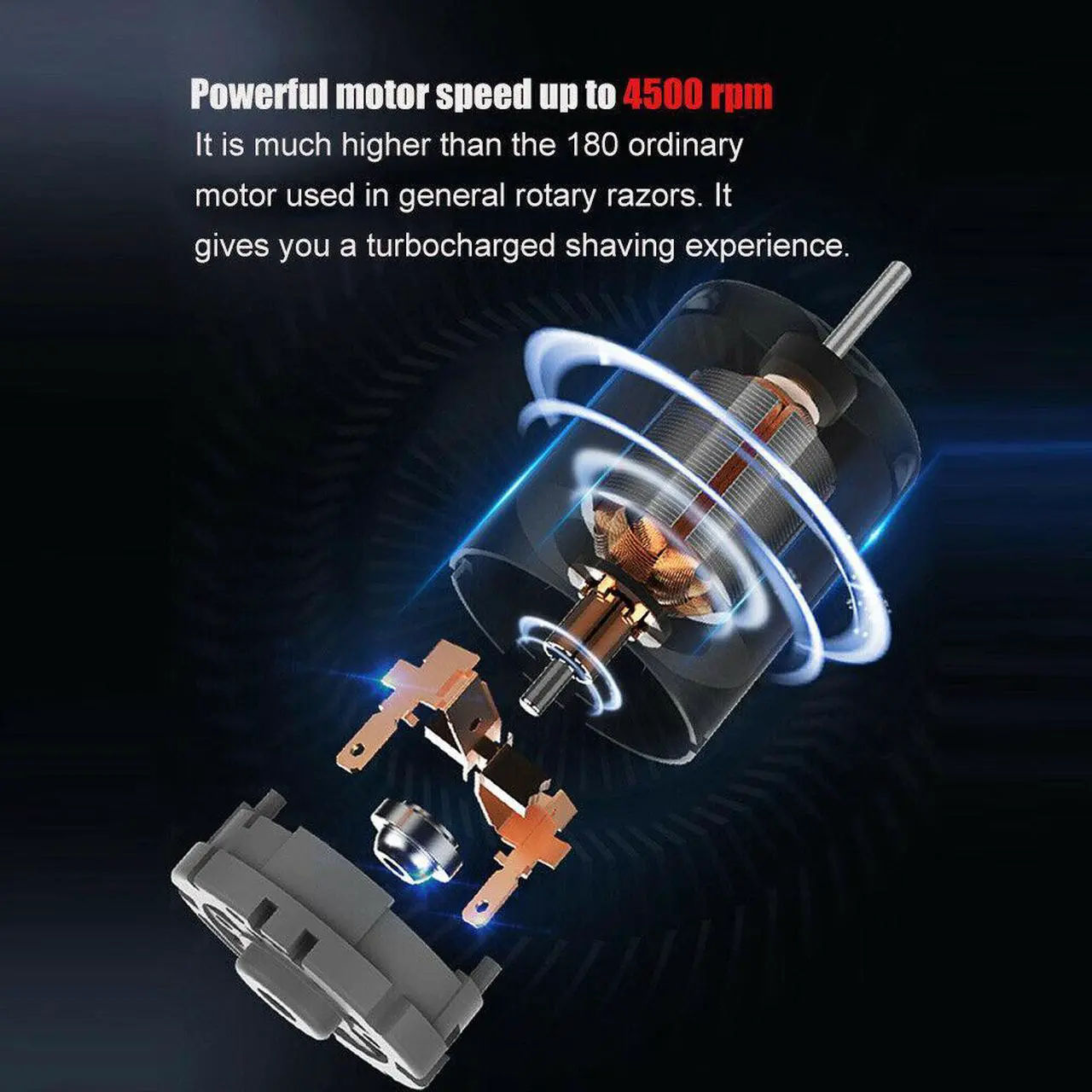 Alt view image 5 of 7 - Electric Shaver Portable Travel Razor Mini Beard Mustache Shaver Trimmer Hair Removal Mirco USB / USB For Android Smart Phones With OTG No Need Charge